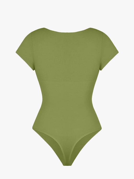 Wholesale Bust Support Waist & Abdomen Shaping Thong Bodysuit