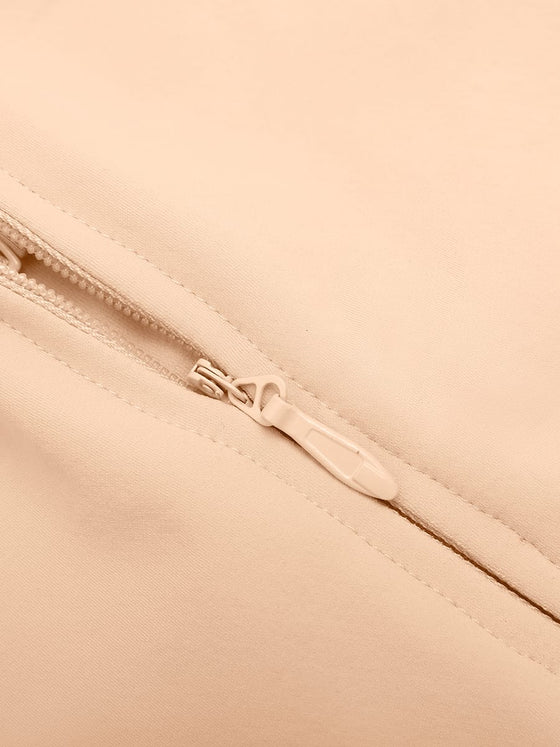 Wholesale Invisible Zip Seamless Shapewear Bodysuit Tummy Control Butt Lifting Adjustable Straps