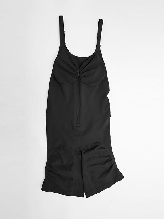 Wholesale Invisible Zip Seamless Shapewear Bodysuit Tummy Control Butt Lifting Adjustable Straps