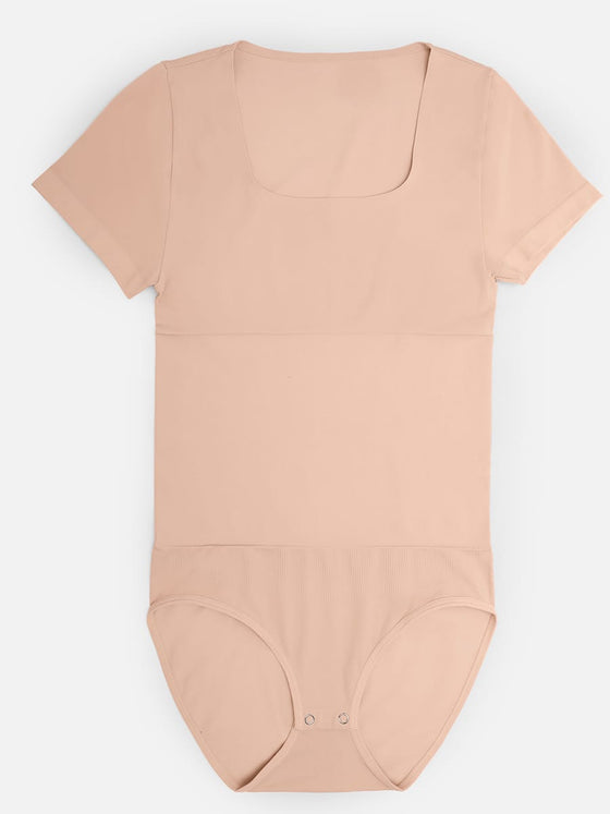 Wholesale Seamless Scoop Neck Shapewear Bodysuit Buttery Soft Tummy Control