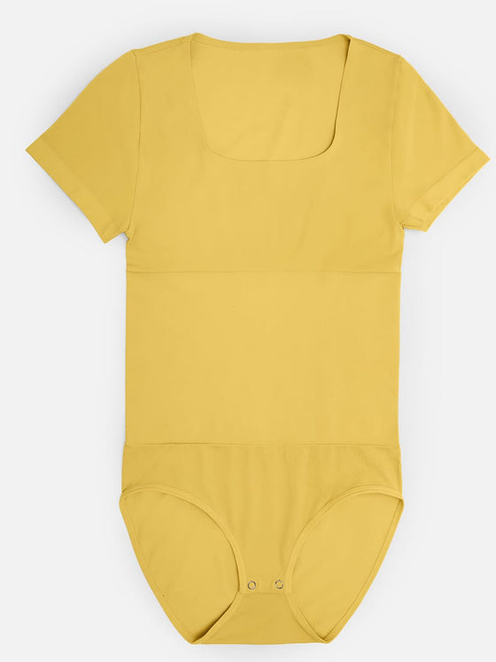 Wholesale Seamless Scoop Neck Shapewear Bodysuit Buttery Soft Tummy Control