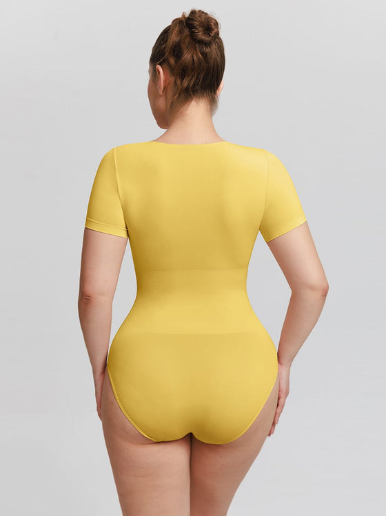 Wholesale Seamless Scoop Neck Shapewear Bodysuit Buttery Soft Tummy Control