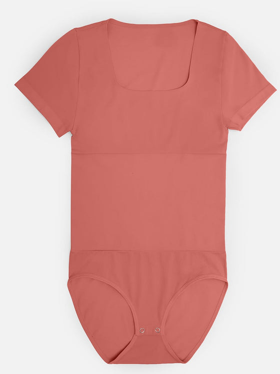 Wholesale Seamless Scoop Neck Shapewear Bodysuit Buttery Soft Tummy Control
