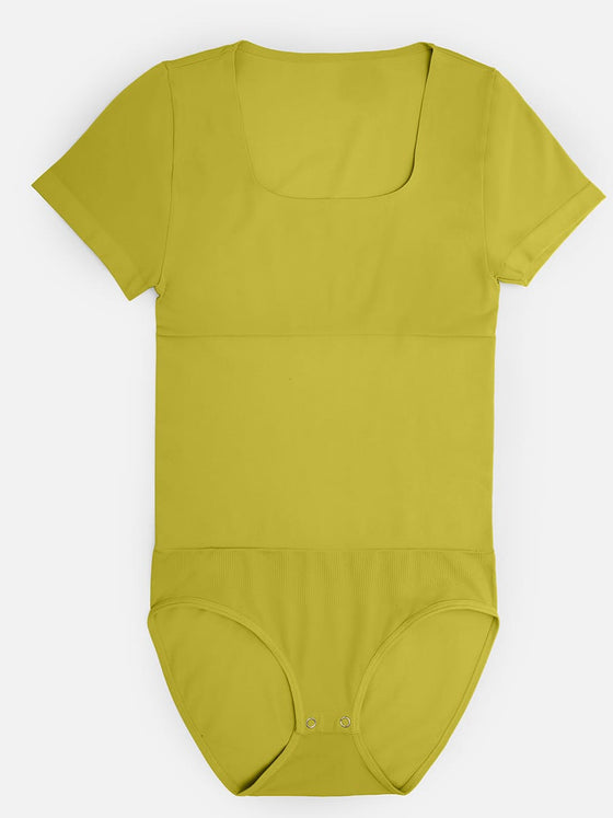 Wholesale Seamless Scoop Neck Shapewear Bodysuit Buttery Soft Tummy Control