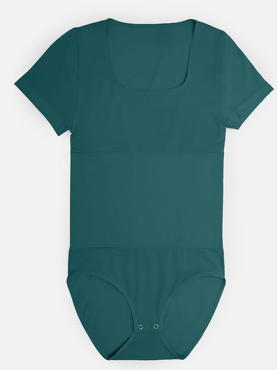Wholesale Seamless Scoop Neck Shapewear Bodysuit Buttery Soft Tummy Control