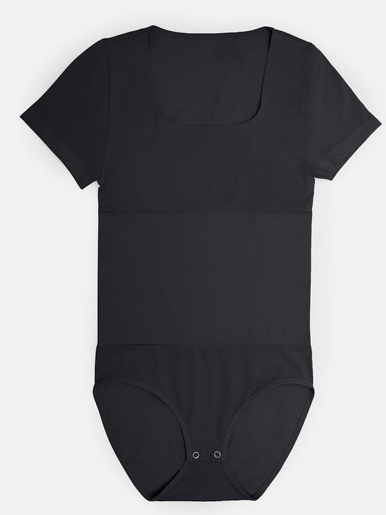 Wholesale Seamless Scoop Neck Shapewear Bodysuit Buttery Soft Tummy Control