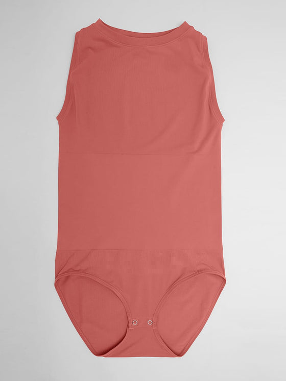 Wholesale Seamless Shapewear Bodysuit Buttery Soft Tummy Control Crew Neck