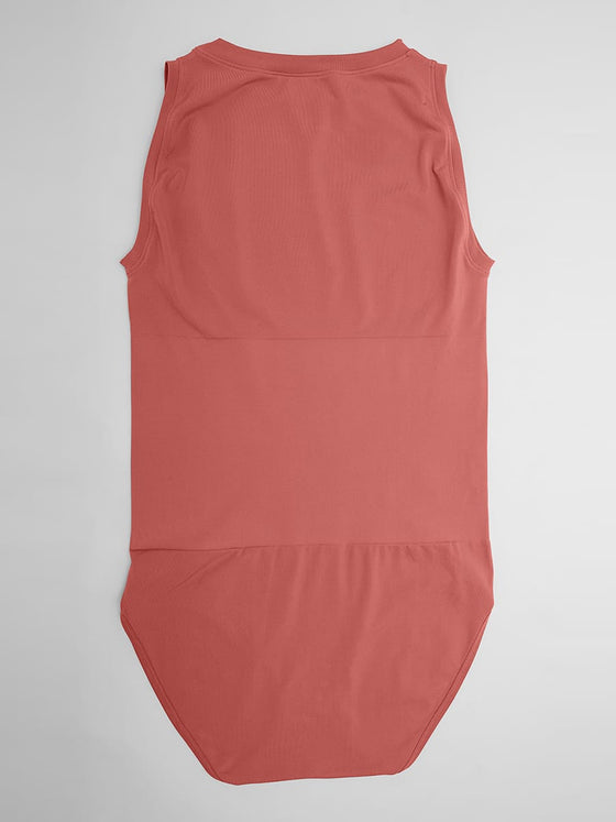 Wholesale Seamless Shapewear Bodysuit Buttery Soft Tummy Control Crew Neck