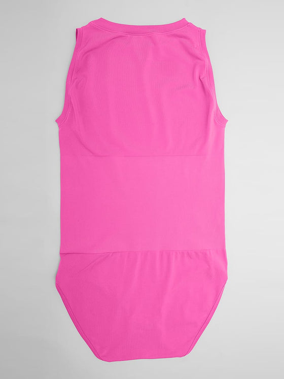 Wholesale Seamless Shapewear Bodysuit Buttery Soft Tummy Control Crew Neck