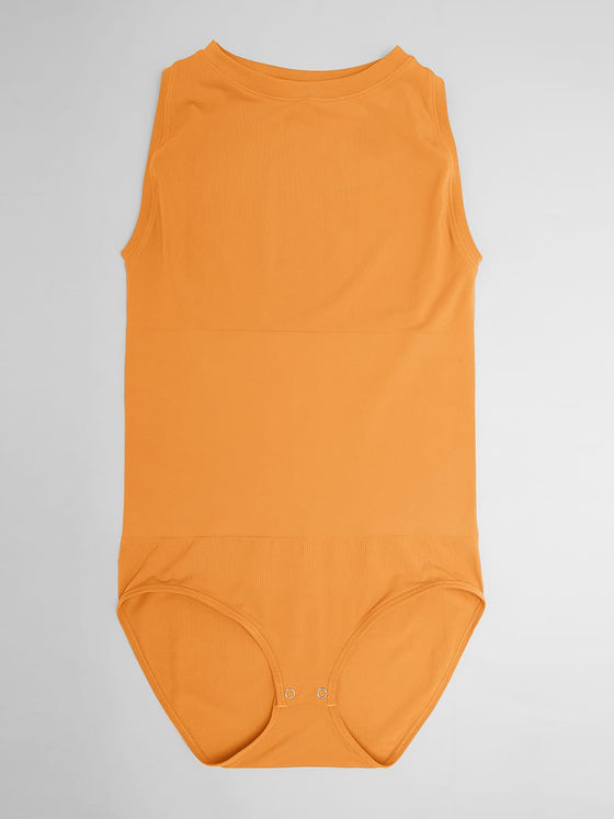 Wholesale Seamless Shapewear Bodysuit Buttery Soft Tummy Control Crew Neck