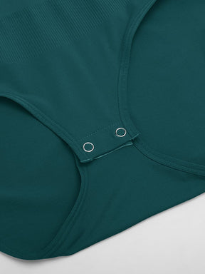 Wholesale Seamless Shapewear Bodysuit Buttery Soft Tummy Control Crew Neck