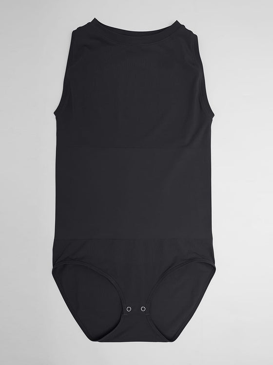 Wholesale Seamless Shapewear Bodysuit Buttery Soft Tummy Control Crew Neck