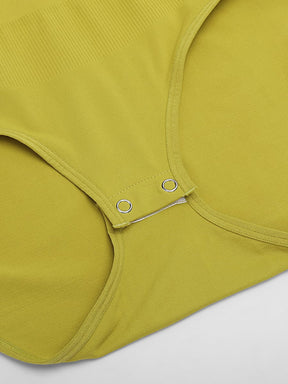 Wholesale Seamless Shapewear Bodysuit Buttery Soft Tummy Control Crew Neck