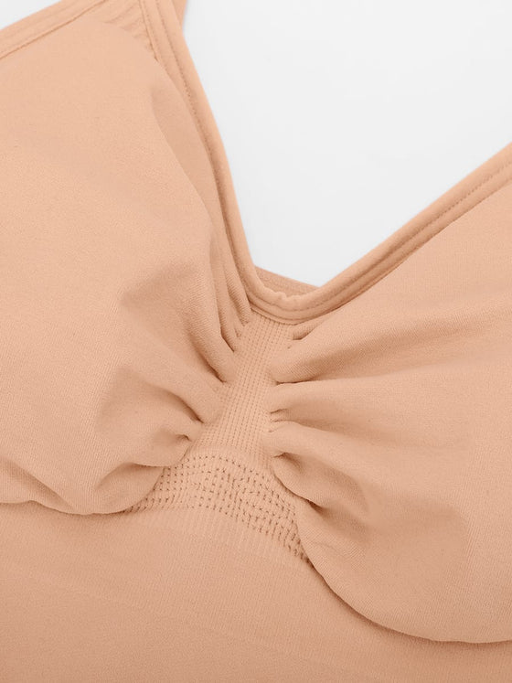 Wholesale Seamless Chest Support Waist Control Shapewear Bodysuit SPU