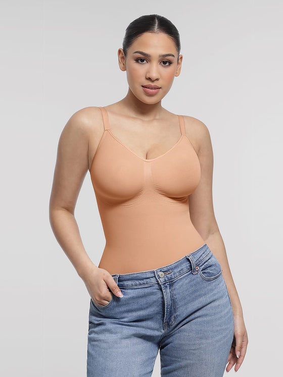 Wholesale Seamless Chest Support Waist Control Shapewear Bodysuit SPU