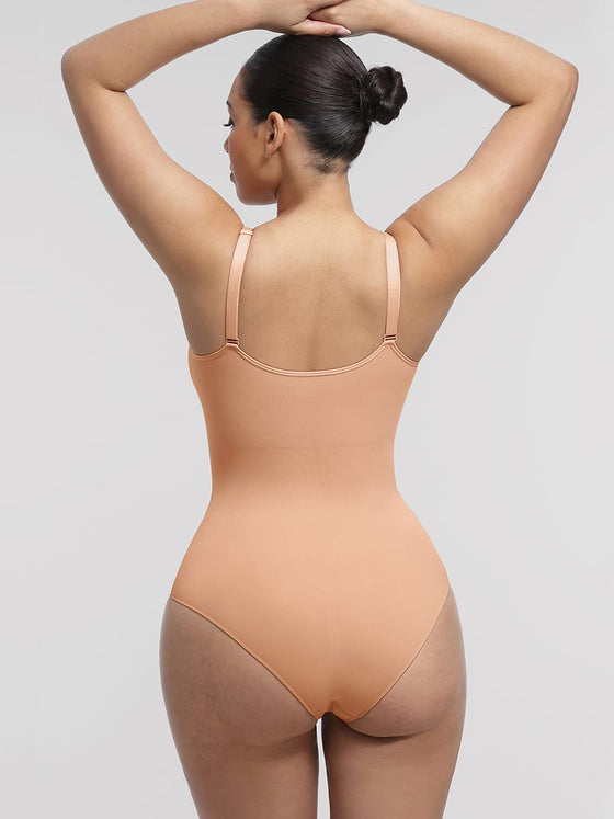 Wholesale Seamless Chest Support Waist Control Shapewear Bodysuit SPU