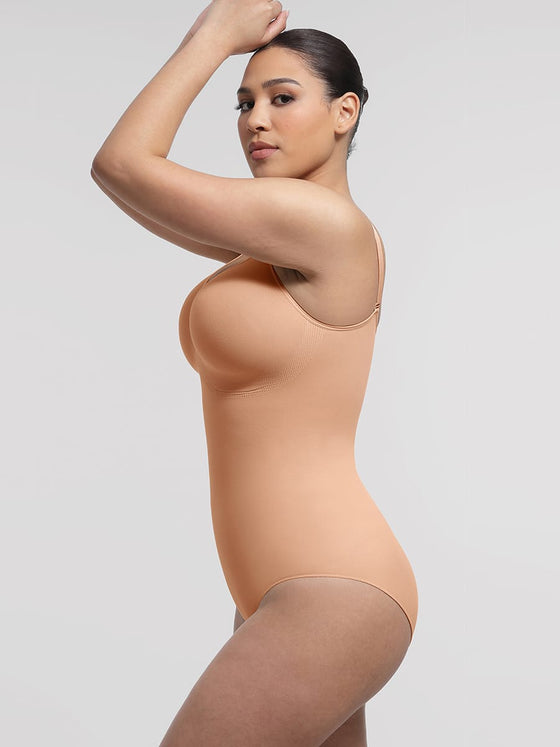 Wholesale Seamless Chest Support Waist Control Shapewear Bodysuit SPU