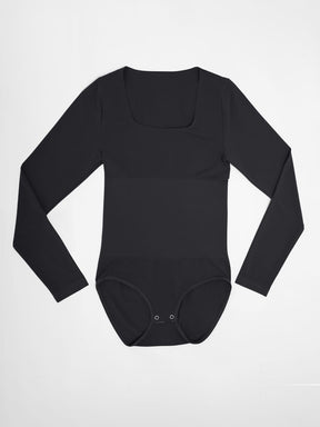 Wholesale Seamless Scoop Neck Tummy Control Shaping Briefs Bodysuit SPU