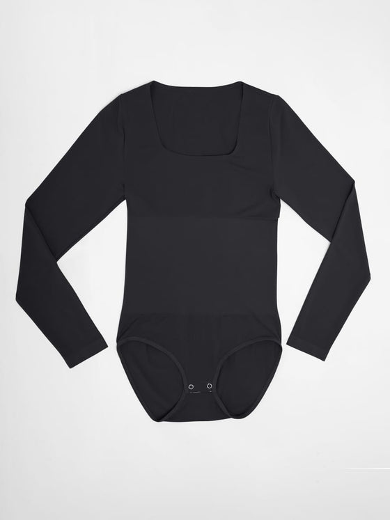 Wholesale Seamless Scoop Neck Tummy Control Shaping Briefs Bodysuit SPU
