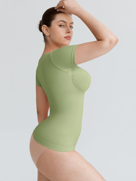 Wholesale Seamless Bust Support Tummy Control Shaping Cami SPU