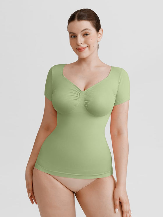 Wholesale Seamless Bust Support Tummy Control Shaping Cami SPU