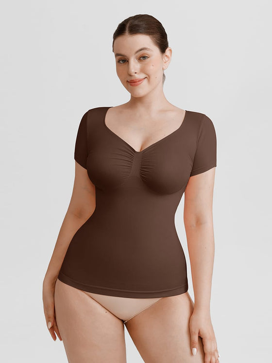 Wholesale Seamless Bust Support Tummy Control Shaping Cami SPU