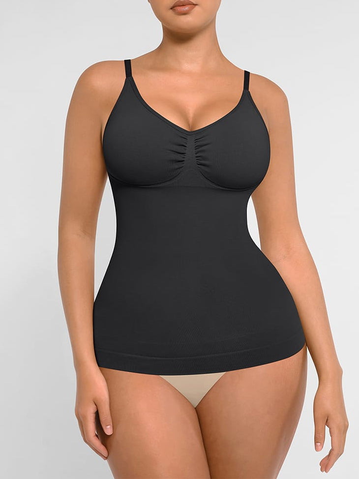 Wholesale Seamless Bust Support Waist and Abdomen Control Shape Tank Top SPU