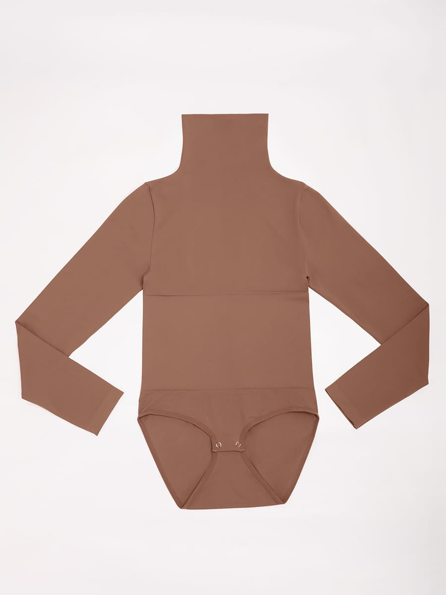 Wholesale Butter Soft Seamless Snap Crotch Bodysuit Second Skin Stretch Shapewear SPU