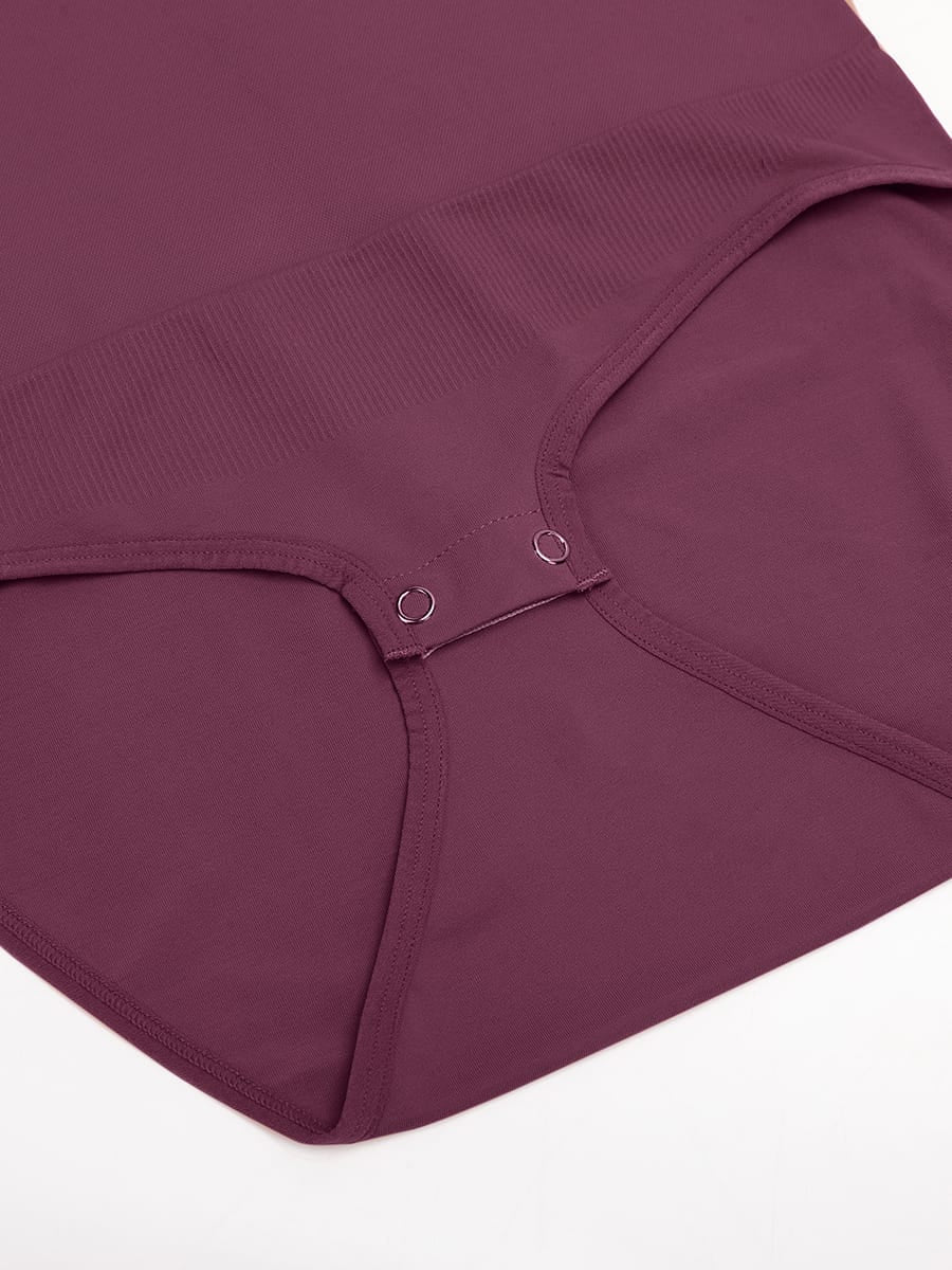 Wholesale Butter Soft Seamless Snap Crotch Bodysuit Second Skin Stretch Shapewear SPU