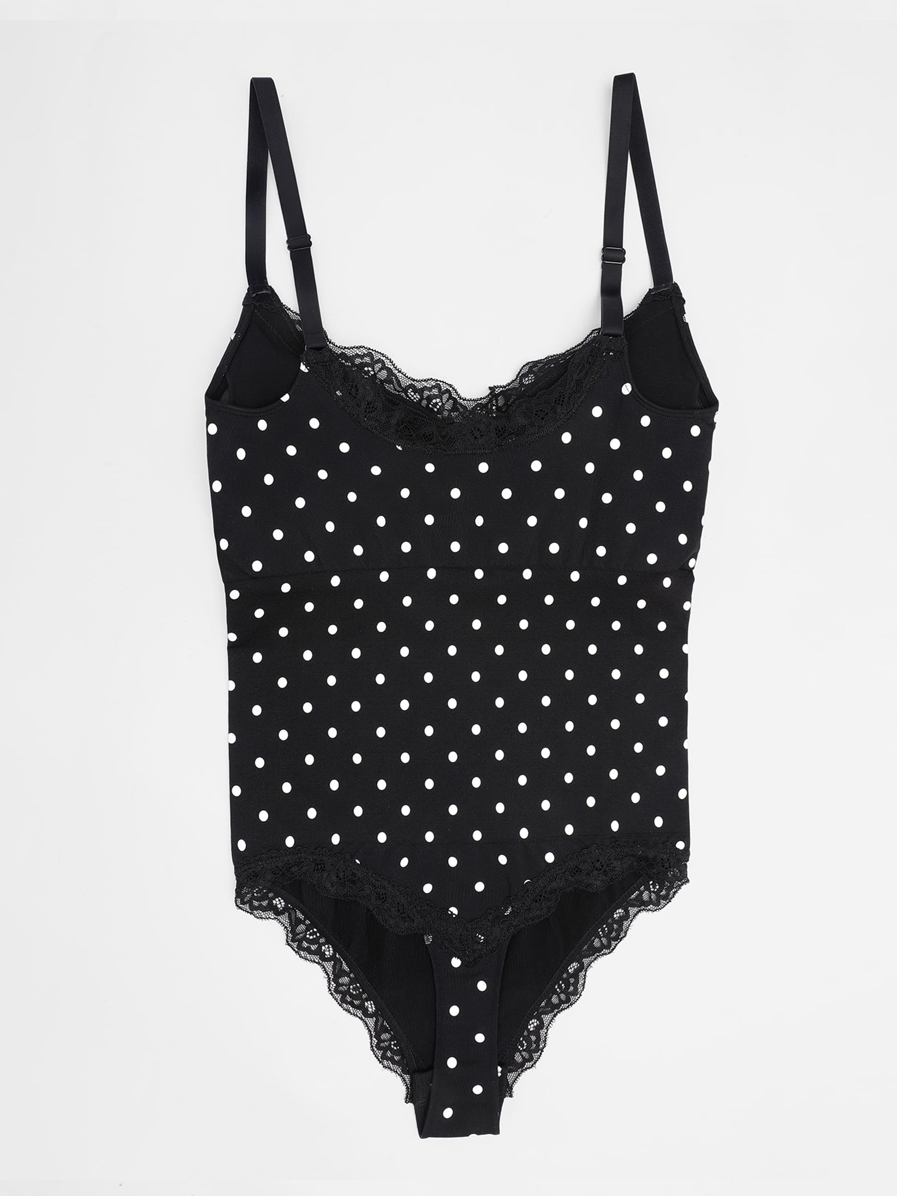 Wholesale Seamless lace Cami Waist Abdomen Shaping Thong Bodysuit SPU