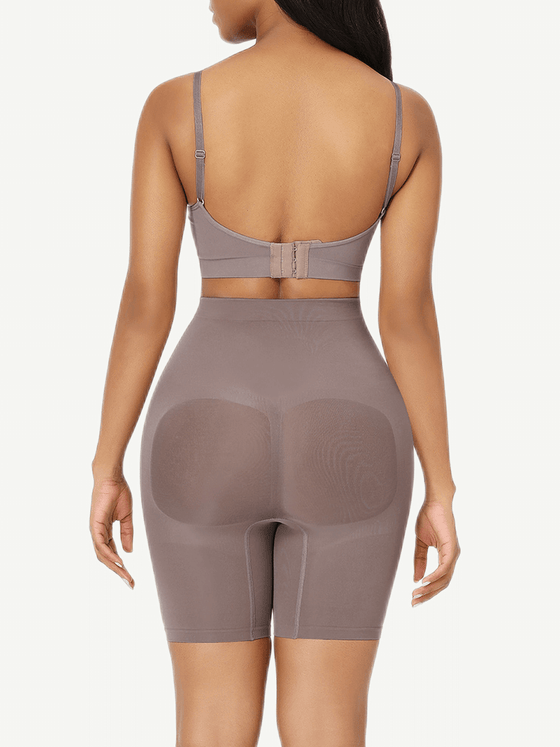Wholesale High Waist Seamless Butt Lifter Shapewear Shorts Slimmer