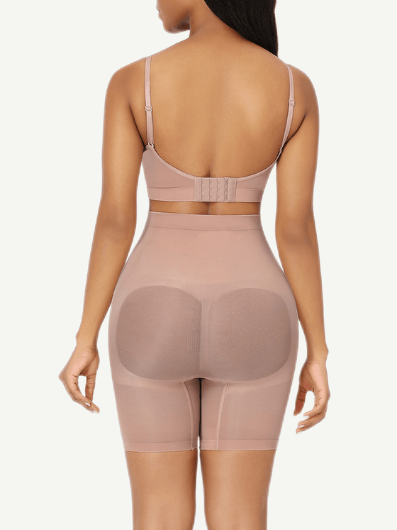Wholesale High Waist Seamless Butt Lifter Shapewear Shorts Slimmer