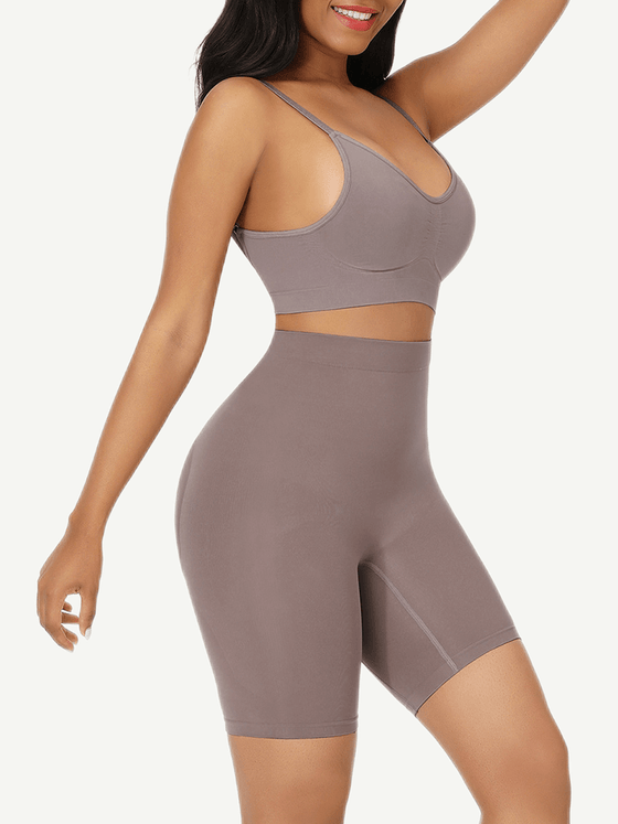 Wholesale High Waist Seamless Butt Lifter Shapewear Shorts Slimmer
