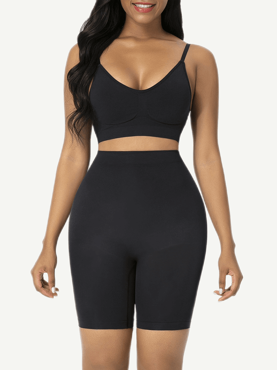 Wholesale High Waist Seamless Butt Lifter Shapewear Shorts Slimmer