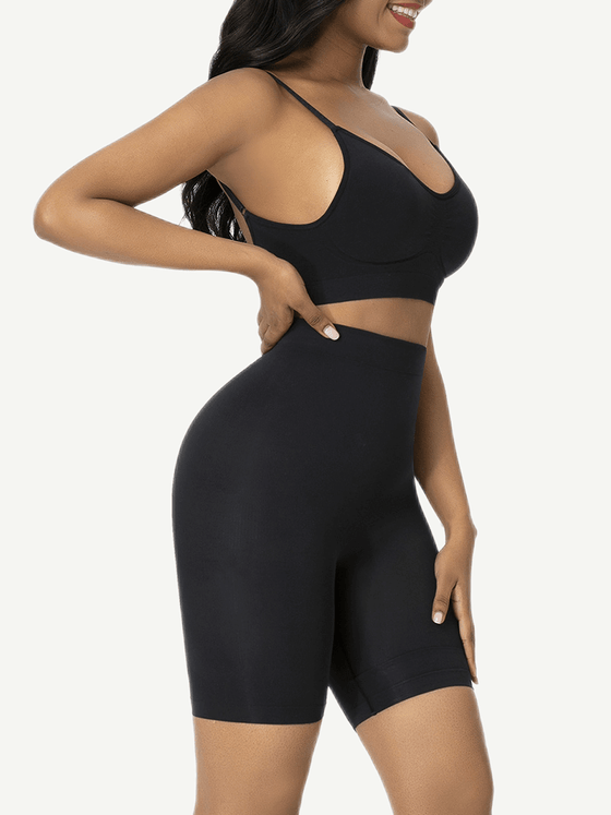 Wholesale High Waist Seamless Butt Lifter Shapewear Shorts Slimmer