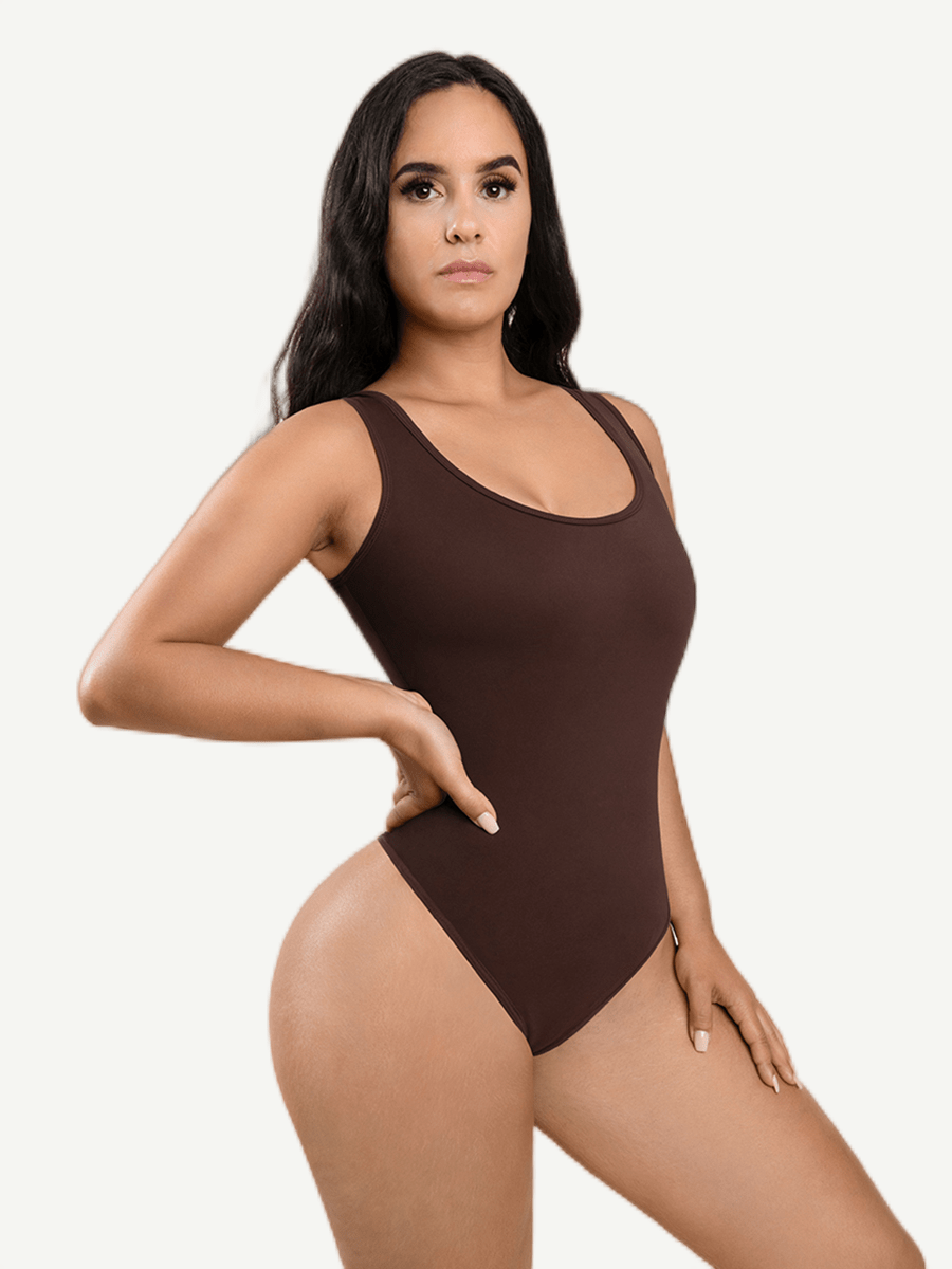 Wholesale Tank Top Thong Bodysuit Abdominal Breathable Can be Worn Out
