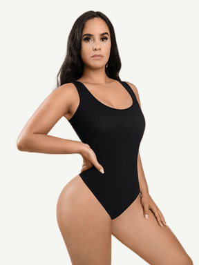 Wholesale Tank Top Thong Bodysuit Abdominal Breathable Can be Worn Outside
