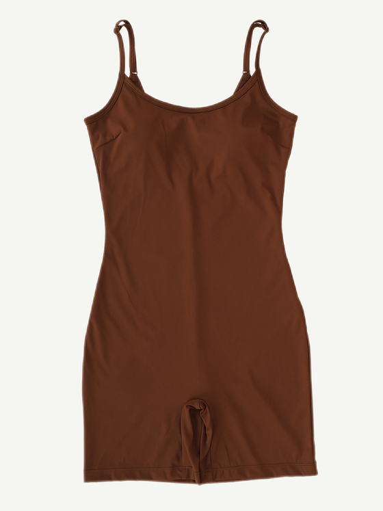 Wholesale Mid-Thigh Fitness & Shaping Breathable Romper