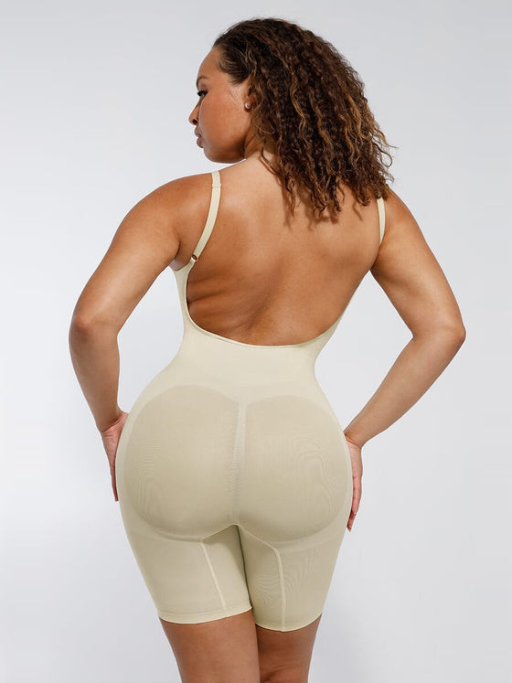Wholesale Seamless Covered Open-Back Boxer With Covered Chest