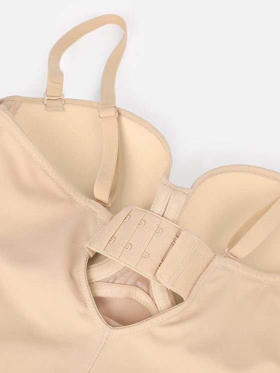 Wholesale One Piece Underwire Strapless Cups Waist And Abdomen Shaping Thong Bodysuit