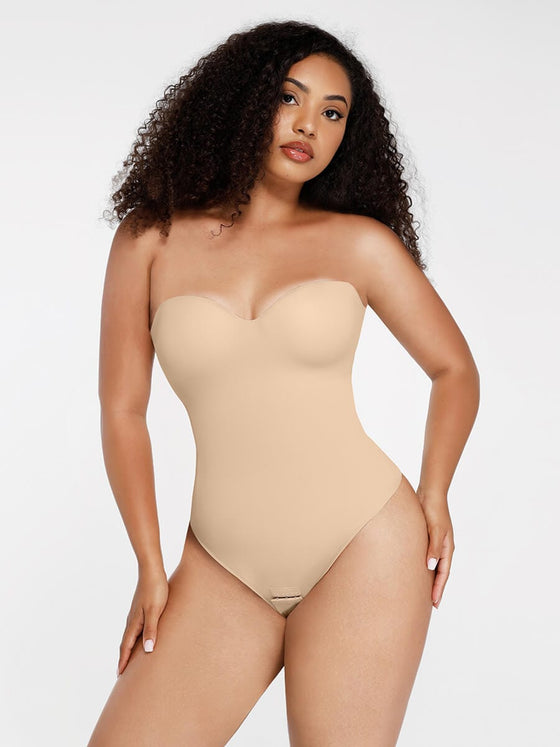 Wholesale One-Piece Removable Waist And Abdomen Shaping Thong Bodysuit