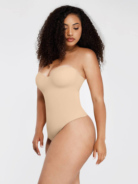 Wholesale One-Piece Removable Waist And Abdomen Shaping Thong Bodysuit