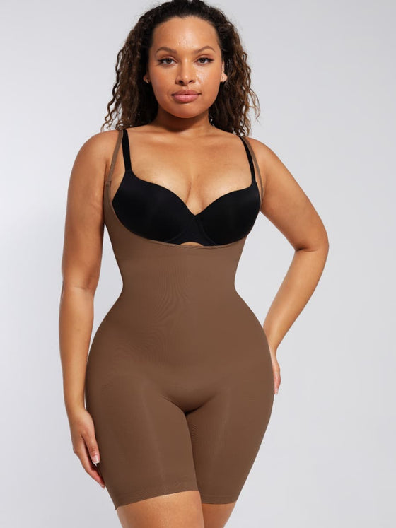 Wholesale Seamless One-piece Shapewear Briefs Tummy Tightening Hip Lift