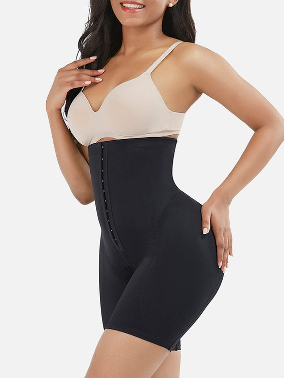 Wholesale High-Waist Tummy Control Shapewear with 2 Removable Hip Pads