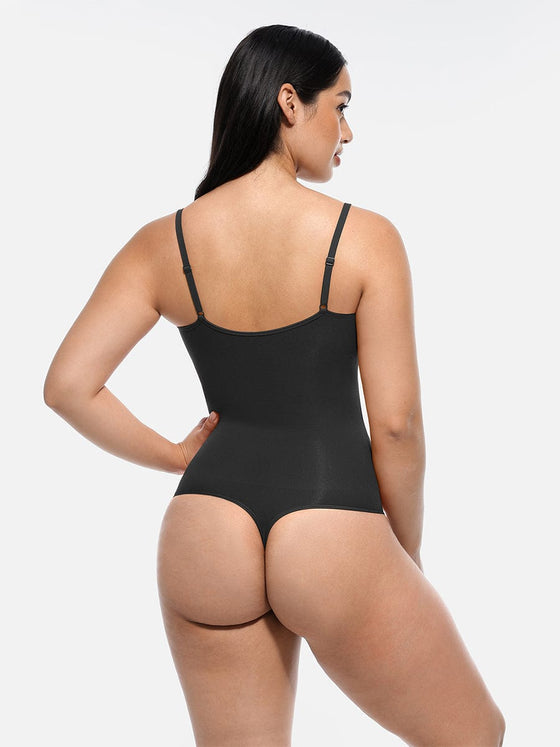 Wholesale Seamless Covered Bust Jumpsuit Thong Bodysuit