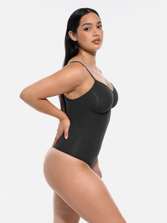 Wholesale Seamless Covered Bust Jumpsuit Thong Bodysuit