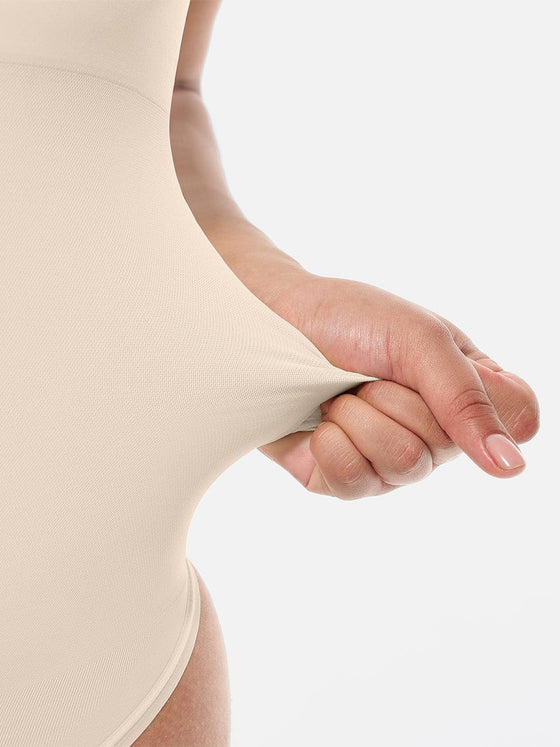 Wholesale One-shoulder Cut Out Waist and Abdomen Compression Shapewear Bodysuit