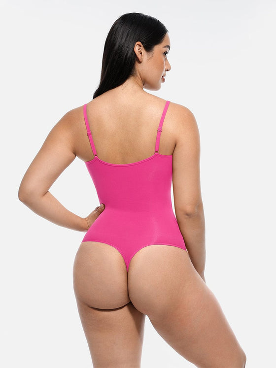 Wholesale Seamless Covered Bust Jumpsuit Thong Bodysuit