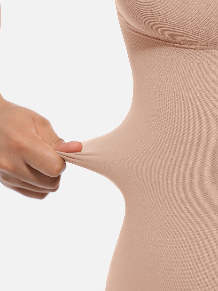 Wholesale Seamless Covered Bust Jumpsuit Thong Bodysuit