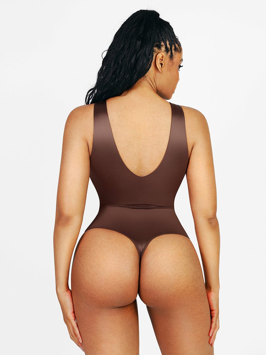 Wholesale Deep V-neck Waist Abdomen sculpting Bodysuit
